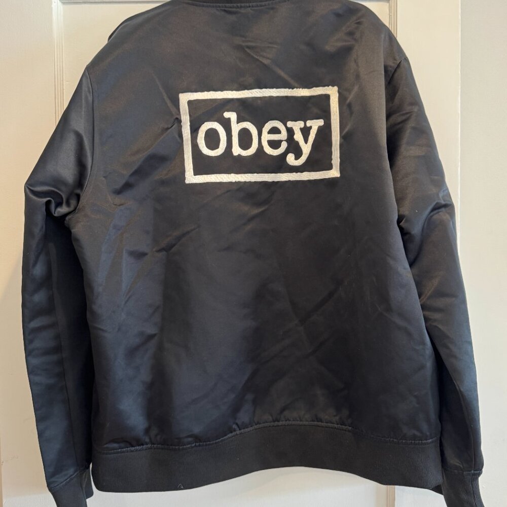 OBEY Silk Bomber Jacket - Picture 4 of 4